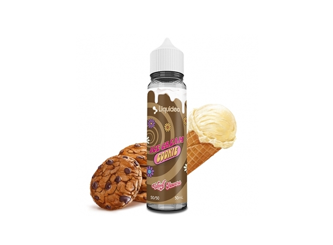 LIQUIDEO WPUFF ICE CREAM COOKIE 00 MG ML  50 ML
