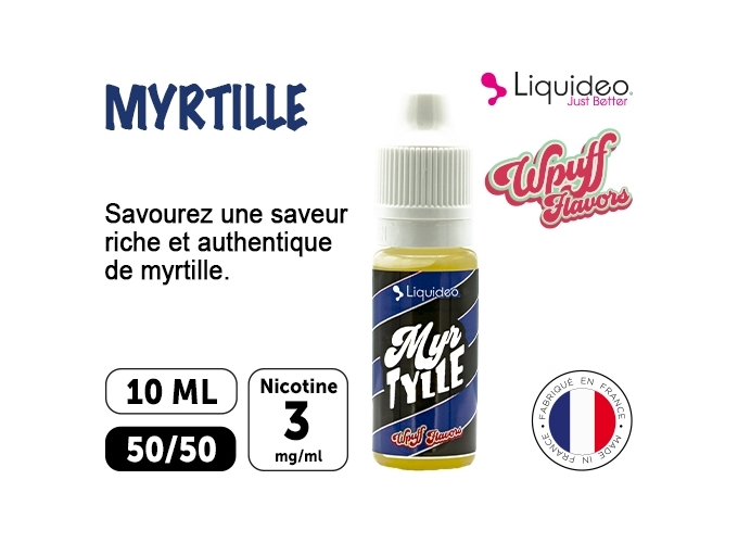 LIQUIDEO WPUFF MYRTILLE 03 MG ML  10 ML