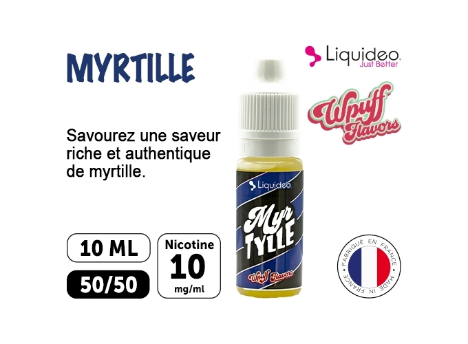 LIQUIDEO WPUFF MYRTILLE 10 MG ML  10 ML