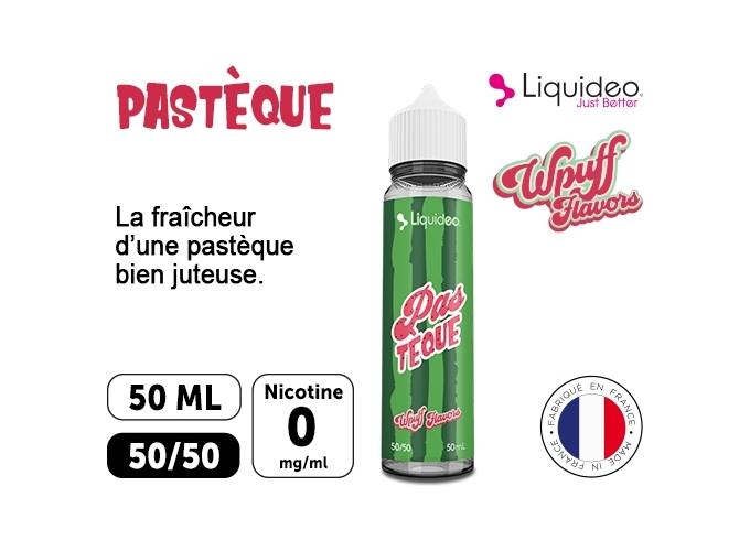 LIQUIDEO WPUFF PASTEQUE GLACE 00 MG ML  50 ML