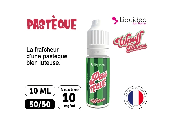 LIQUIDEO WPUFF PASTEQUE GLACE 10 MG ML  10 ML