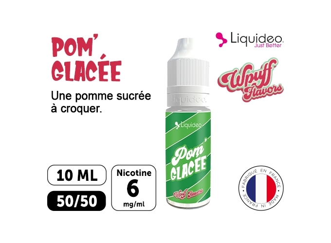 LIQUIDEO WPUFF POMME GLACEE 06 MG ML  10 ML