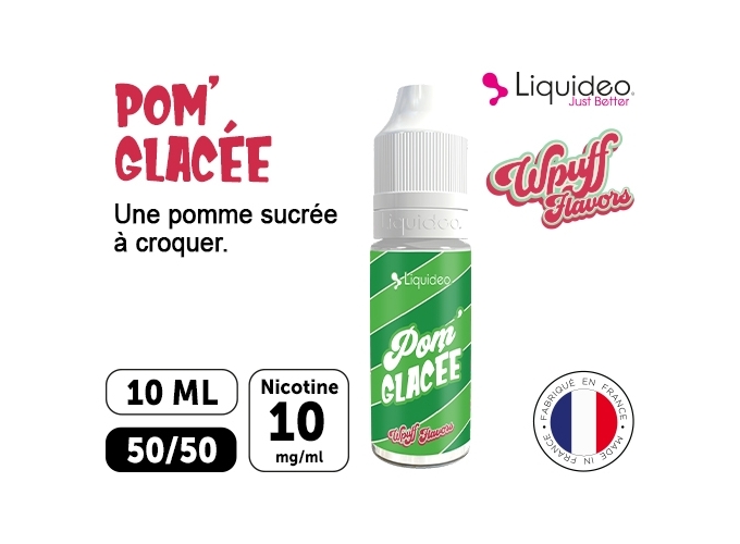 LIQUIDEO WPUFF POMME GLACEE 10 MG ML  10 ML