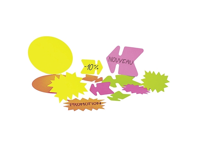 LOT DE 50 ' ECLATES '  JAUNE-ORANGE 8 X 12CM (1)