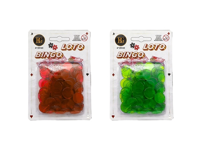 LOTO 100 JETONS MAGNETIQUES 4A (24)