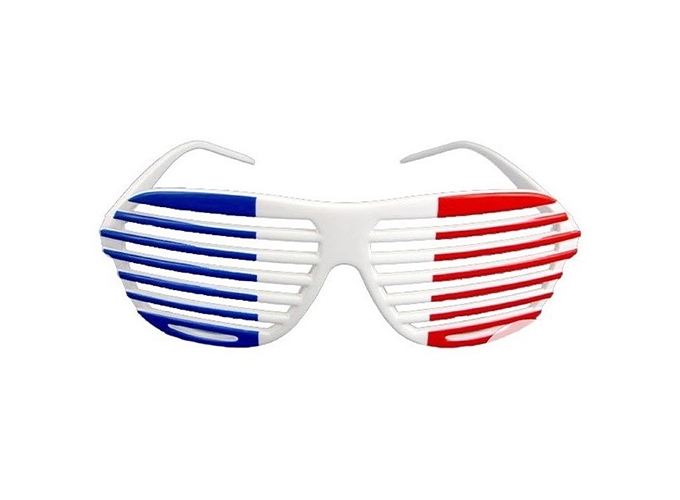 LUNETTES TRICOLOR    (SACHET DE 24)