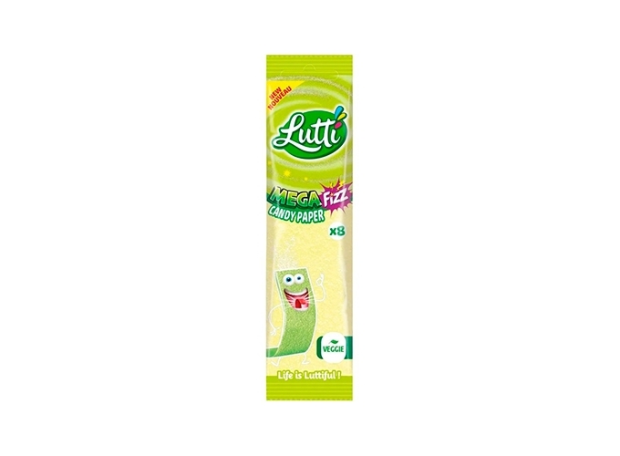 LUTTI MEGAFIZZ CANDY PAPER 15G (CART.24)
