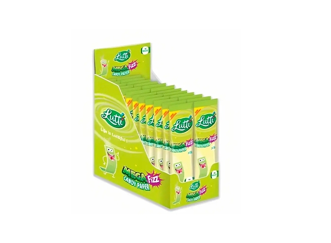 LUTTI MEGAFIZZ CANDY PAPER 15G (CART.24)