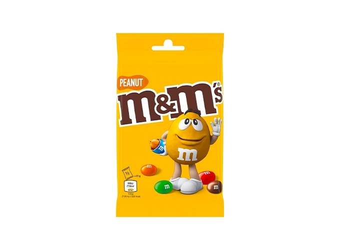 M M'S CACAHUETES MAXI SACHET 82g (16)