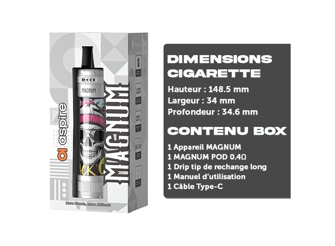 MAGNUM ASPIREFUNKY SKULL