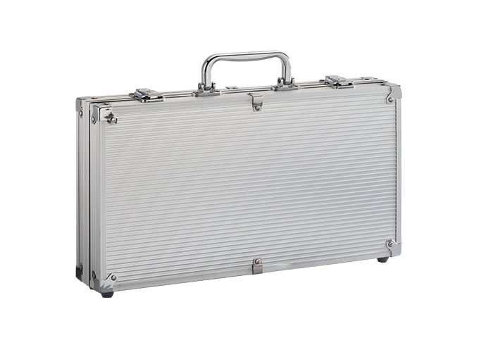 MALLETTE METAL POKER 300 JETONS CARTES ET DES