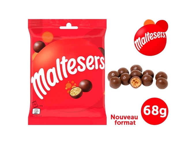 MALTESERS SACHET 68g (BTE.24)