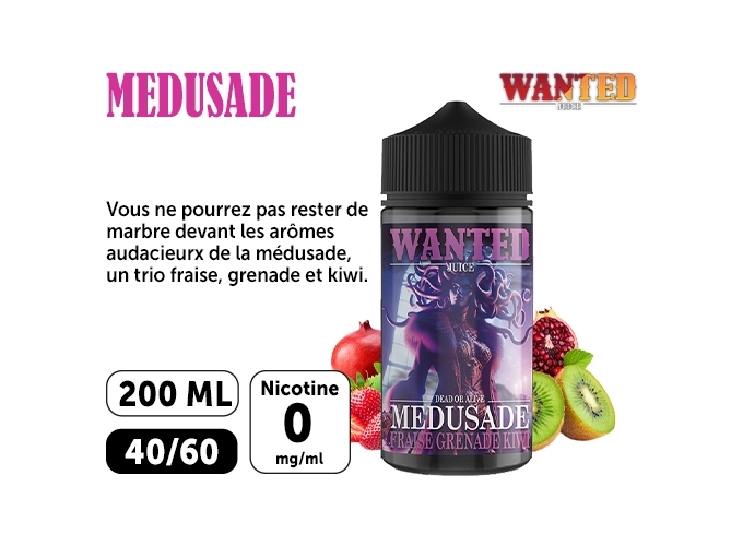 MEDUSADE 200 ML WANTED JUICE