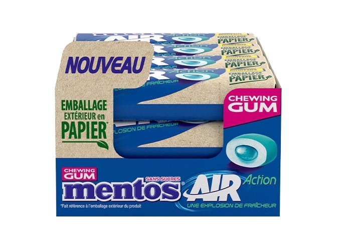 MENTOS AIR ACTION   ETUI DE 2 RLX DE 8 DRAGEES(12)