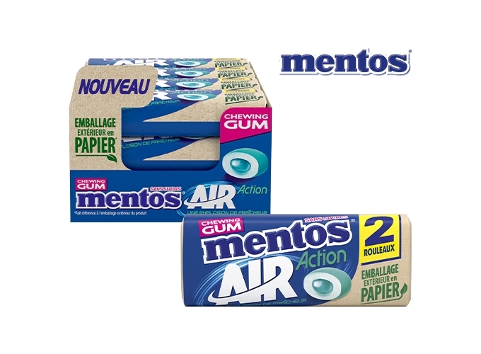 MENTOS AIR ACTION   ETUI DE 2 RLX DE 8 DRAGEES(12)