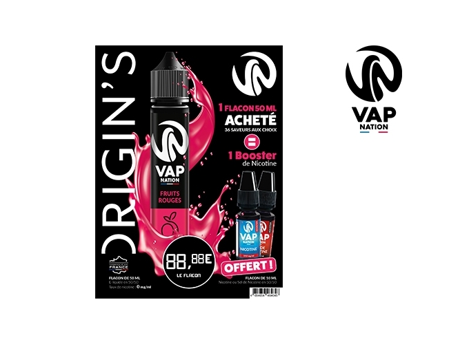 MENU PROMO 50ML   BOOSTER VAP NATION
