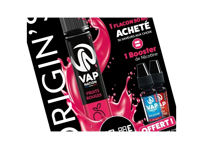 MENU PROMO 50ML   BOOSTER VAP NATION