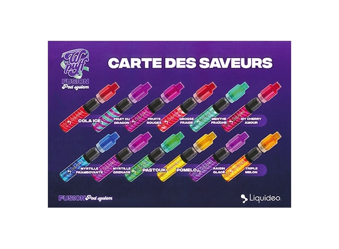 MENU SAVEUR CHEVALET POUR FUSION 2.0