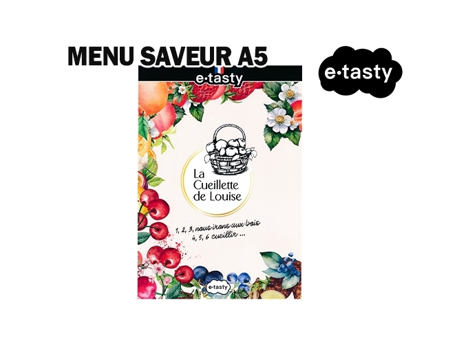 MENU SAVEUR CUEILLETTE DE LOUISE