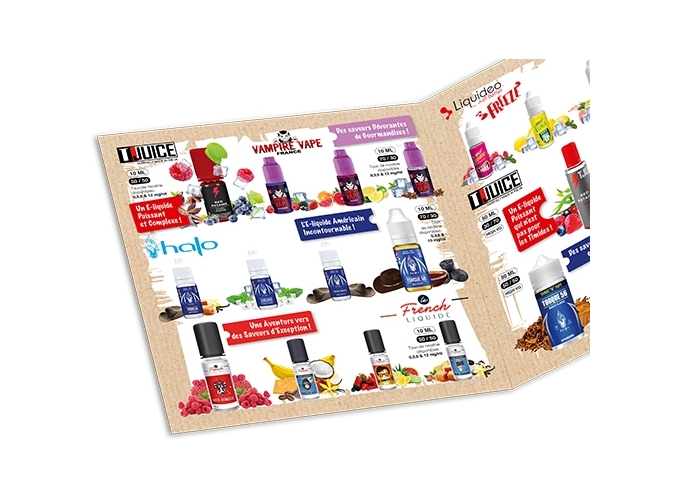 MENU SAVEUR DES E-LIQUIDES BEST SELLER