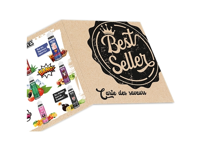 MENU SAVEUR DES E-LIQUIDES BEST SELLER