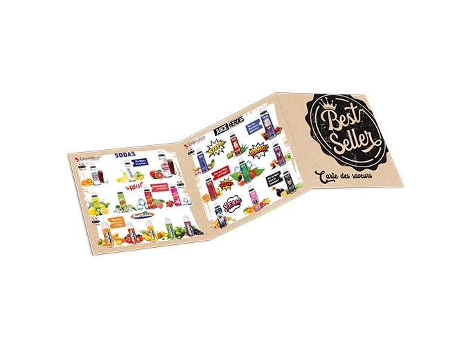 MENU SAVEUR DES E-LIQUIDES BEST SELLER