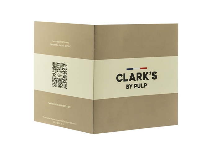 MENU SAVEUR  ELIQUIDE CLARK'S