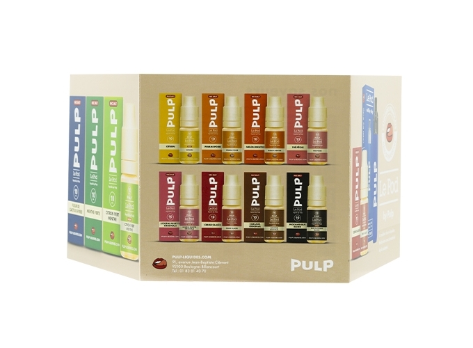 MENU SAVEUR  ELIQUIDE LE POD