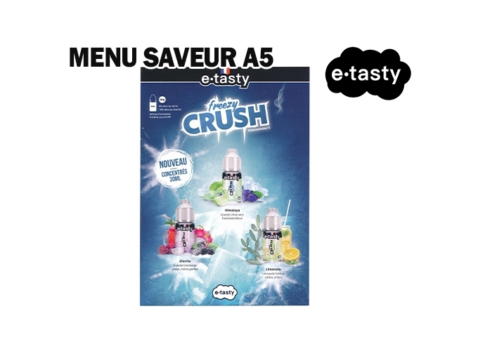 MENU SAVEUR FREEZY CRUSH