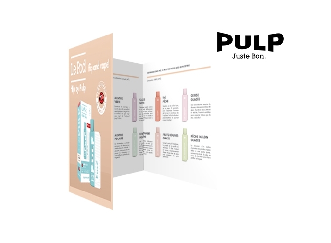 MENU SAVEUR POD FLIP BY PULP