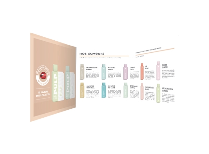 MENU SAVEUR POD FLIP BY PULP