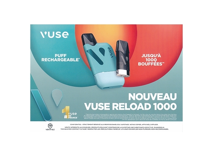 MENU SAVEUR RELOAD 1000