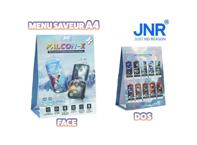 MENU SAVEUR RIGIDE FALCON X