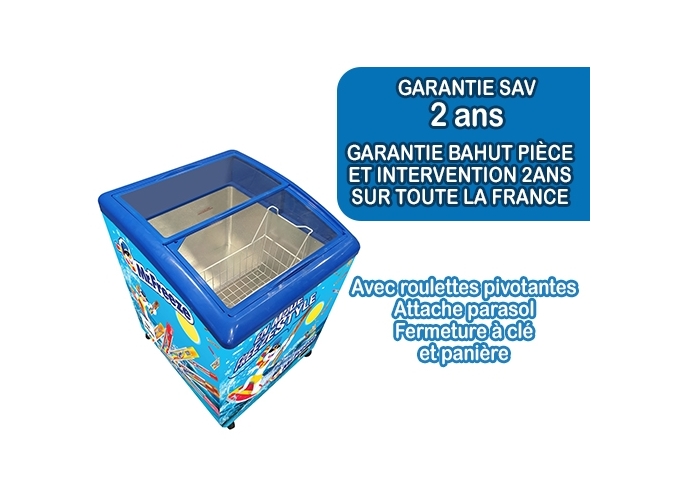 MEUBLE FROID 138L MISTER FREEZE OPTION MIX