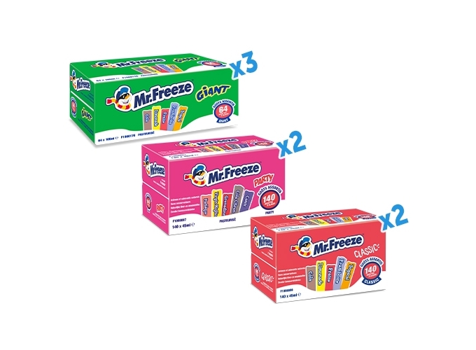 MEUBLE FROID 138L MISTER FREEZE OPTION MIX