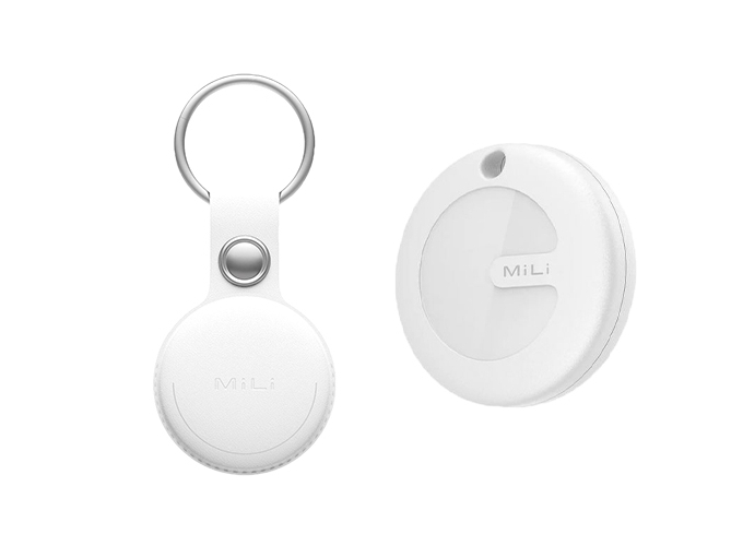 MILI TAG LOCALISATEUR AVEC PORTE CLEFS BLANC (1)