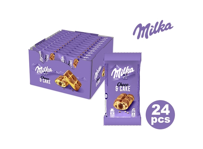 MILKA CAKE AND CHOC 35g  (BTE.24)