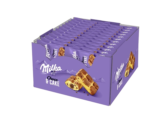MILKA CAKE AND CHOC 35g  (BTE.24)