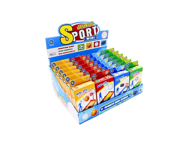 MINI JEU DE SPORT 21CM 4 MODELES ASSORTIS (24)