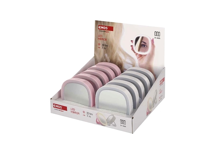 MIROIR LAMPE (3 AAA INCLUSES) (DISPL. 10)