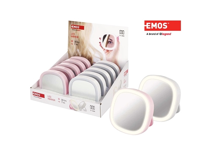 MIROIR LAMPE (3 AAA INCLUSES) (DISPL. 10)