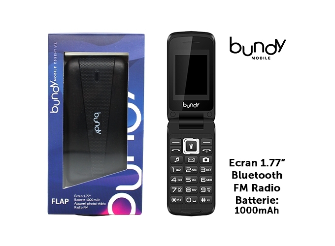 ** MOBILE BUNDY FLAP 4 NOIR -  2G    (1)