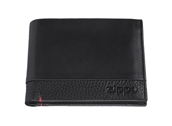 MONEY CLIP WALLET ZIPPO NOIR NAPPA RANGE  (1)
