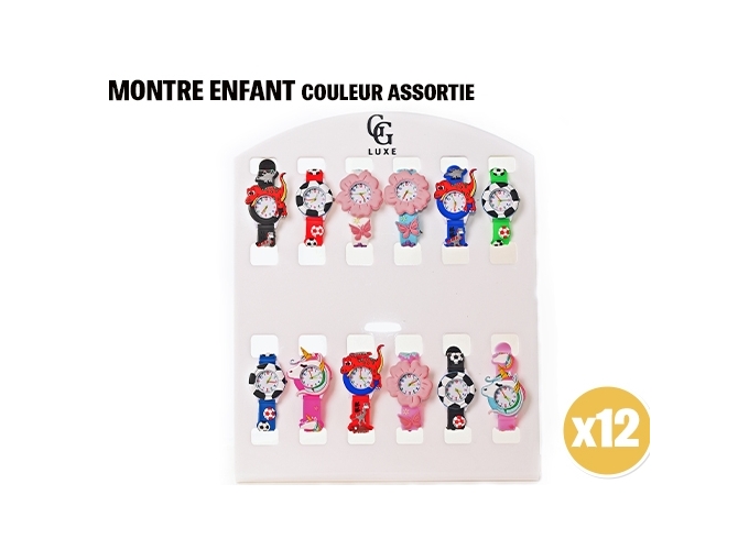 MONTRE ENFANT ASSORT. (12)