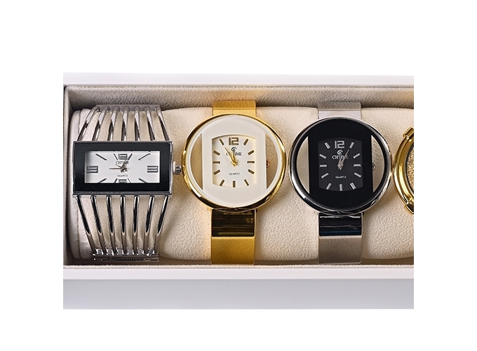 MONTRE FEMME METAL FANTAISIE ASSORT. (6)