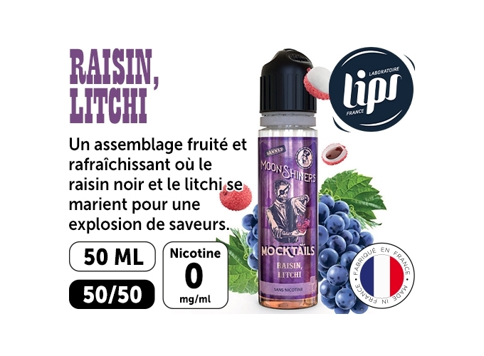 MOONSHINNER RAISIN LITCHI  50 ML (1)