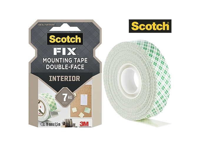 MOUSSE ADH. DOUBLE FACE  RUBAN 19MMX1.5M (1)