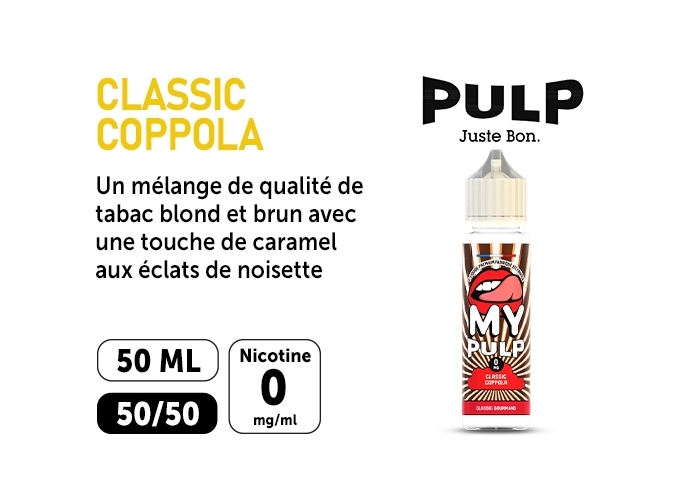 MY PULP CLASSIC COPPOLA 50 ML