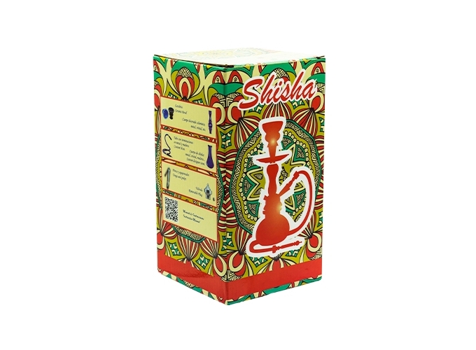 NARGUILE 25 CM ROUGE 1 TUBE  (1)