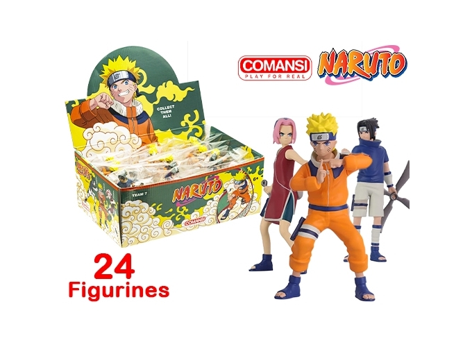 NARUTO FIGURINE 10.5CM 3 ASS. (BTE.24)